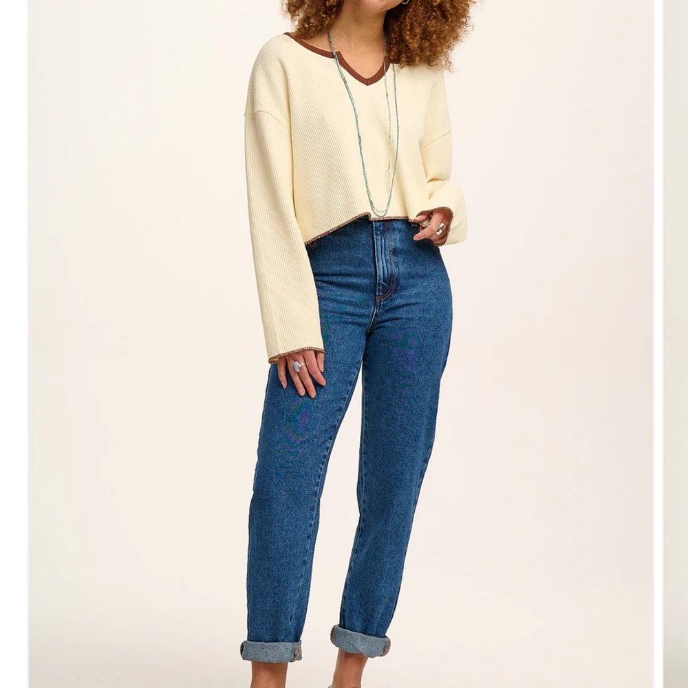 Lucy & Yak Dana Mom Jeans size 32 NWT